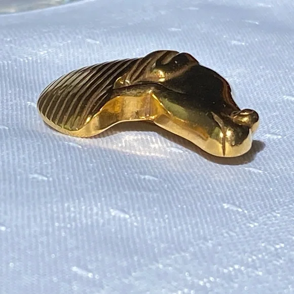 Metropolitan Museum of Art MMA Pahma Gold Frog Brooch Vintage Rare - Picture 4 of 13